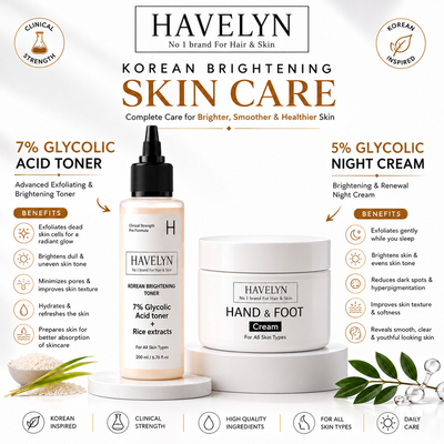 Korean Brightening Bundle (toner+hand foot cream)