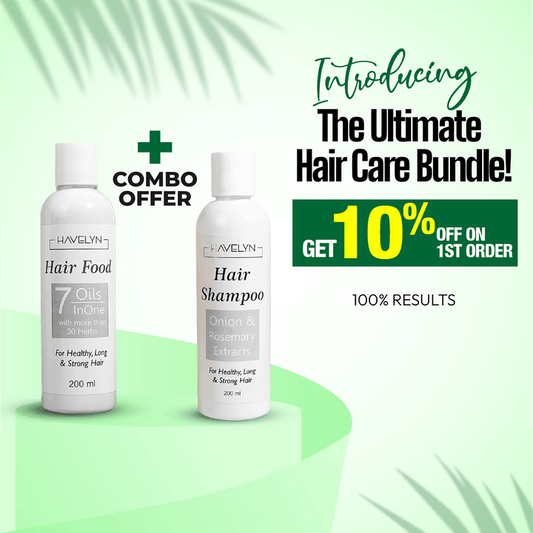 Hair oil + Shampoo