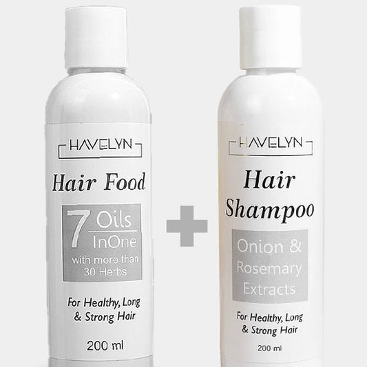 Hair oil + Shampoo